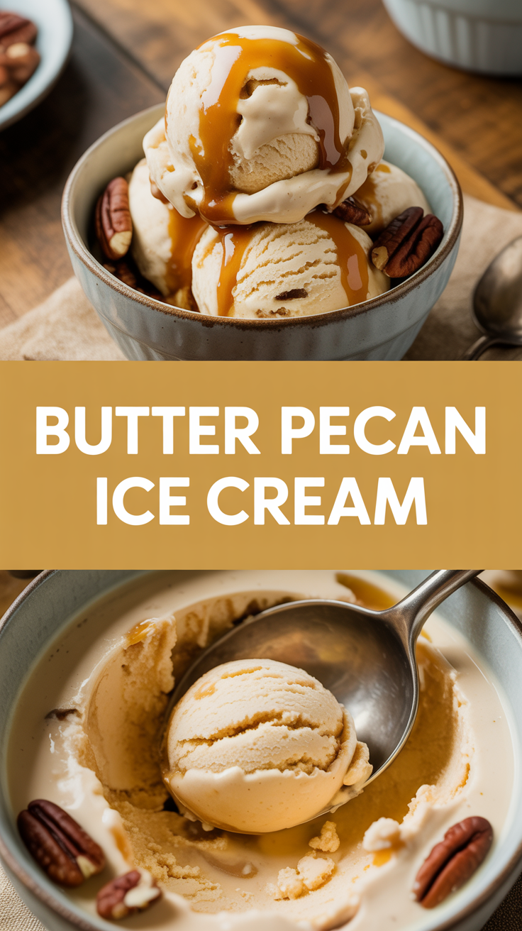 Butter Pecan Ice Cream
