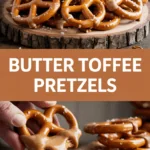 Butter Toffee Pretzels