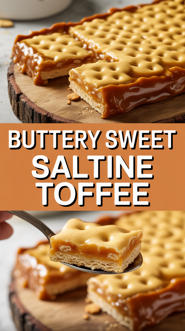 Buttery Sweet Saltine Toffee