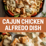 Cajun Chicken Alfredo Dish Cajun Chicken Alfredo Dish