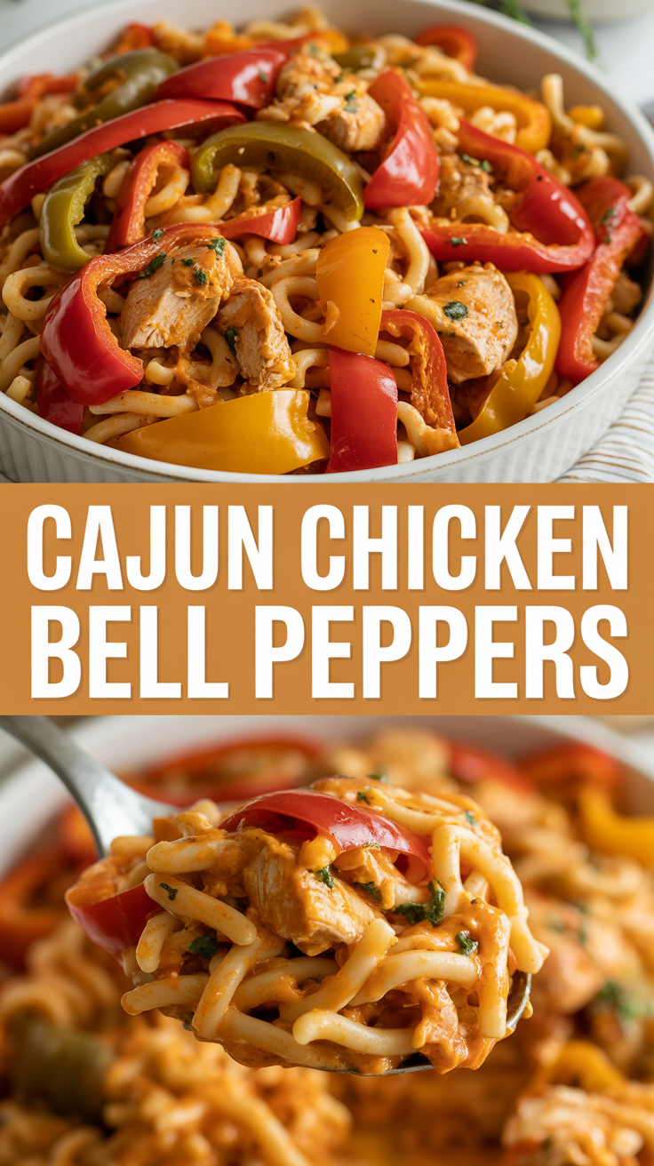 Cajun Chicken Bell Peppers