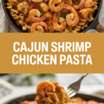 Cajun Shrimp Chicken Pasta