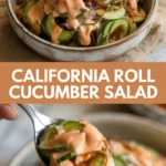 California Roll Cucumber Salad