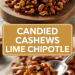 Candied Cashews Lime Chipotle