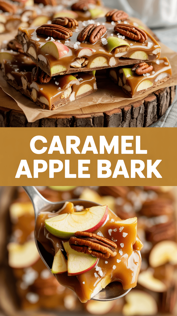 Caramel Apple Bark