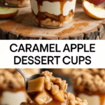 Caramel Apple Dessert Cups