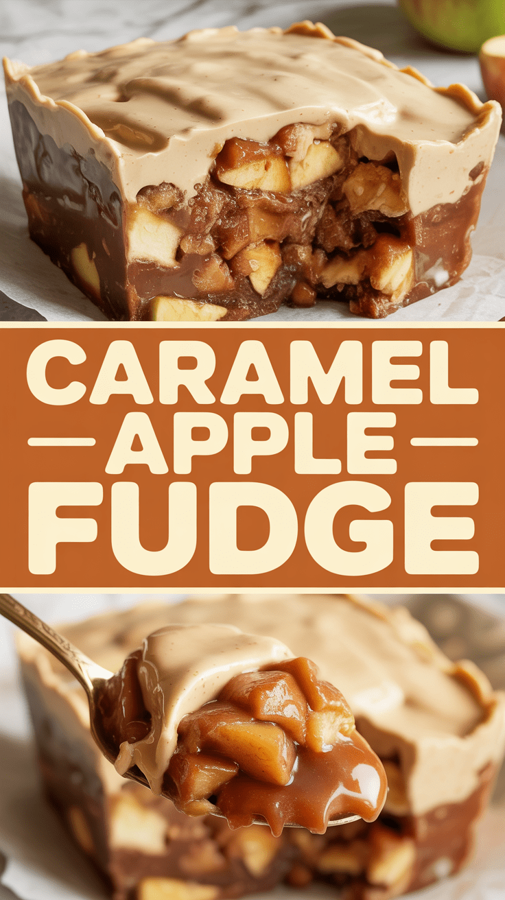 Caramel Apple Fudge