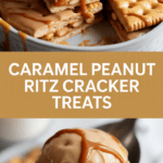 Caramel Peanut Ritz Cracker Treats