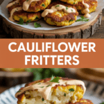 Cauliflower Fritters