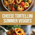 Cheese Tortellini Summer Veggies