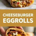 Cheeseburger Eggrolls