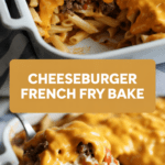 Cheeseburger French Fry Bake