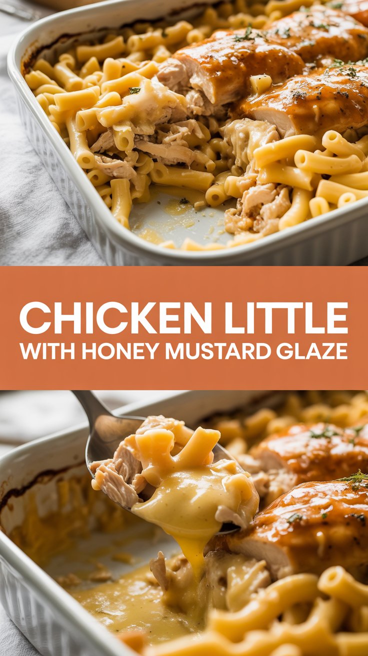 Chicken Little with Honey Mustard Glaze