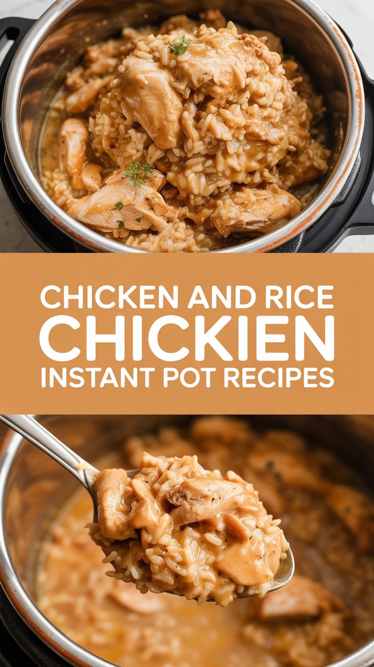 Chicken and Rice Chicken Instant Pot Recipes