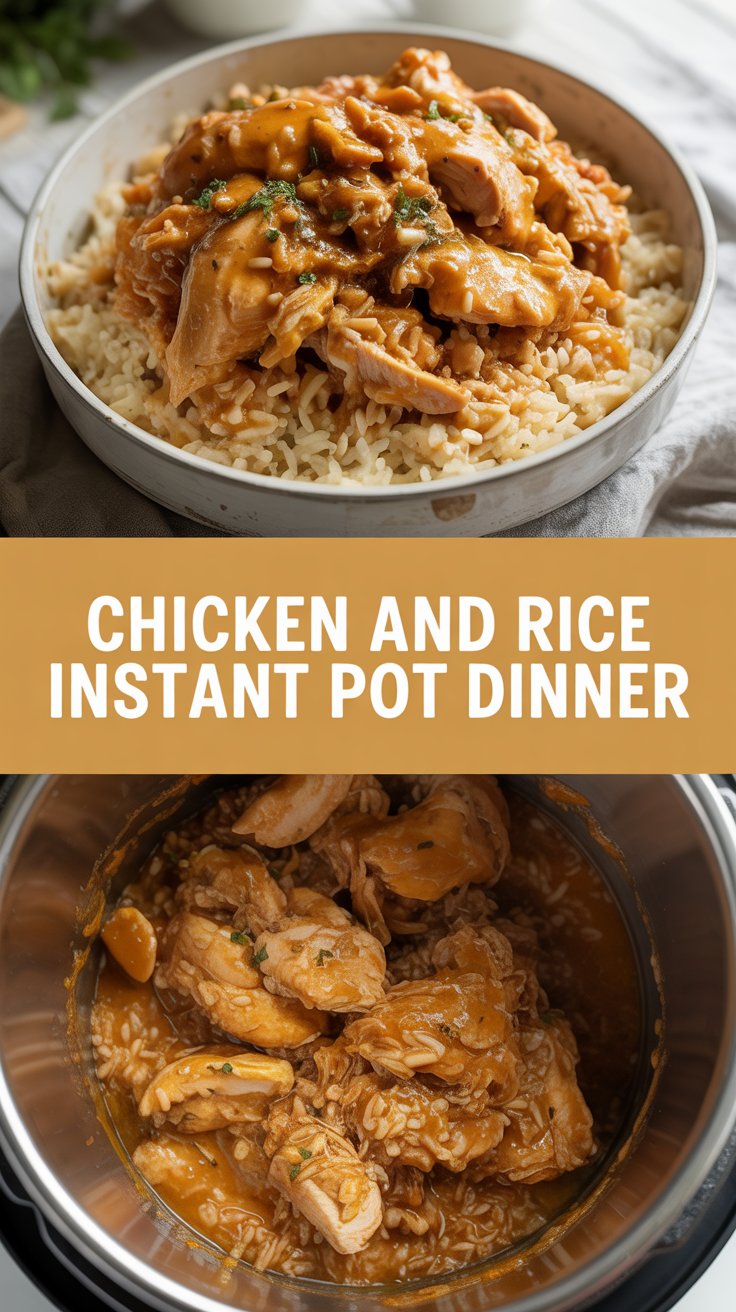 Chicken and Rice Instant Pot Dinner