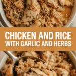 Chicken and Rice with Garlic and Herbs