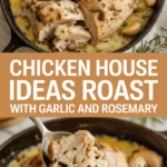 Chicken house ideas roast with garlic and rosemary