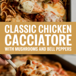 Classic Chicken Cacciatore with Mushrooms and Bell Peppers Classic Chicken Cacciatore with Mushrooms and Bell Peppers