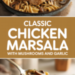 Classic Chicken Marsala with Mushrooms and Garlic