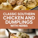 Classic Southern Chicken and Dumplings with Herbs