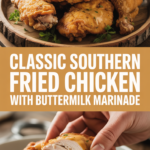 Classic Southern Fried Chicken with Buttermilk Marinade Classic Southern Fried Chicken with Buttermilk Marinade