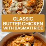 Classic butter chicken with basmati rice Classic butter chicken with basmati rice