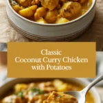 Classic coconut curry chicken with potatoes Classic coconut curry chicken with potatoes