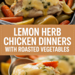Lemon Herb Chicken Dinners with Roasted Vegetables Lemon Herb Chicken Dinners with Roasted Vegetables