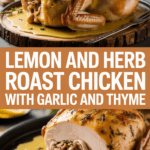 Lemon and Herb Roast Chicken with Garlic and Thyme