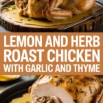Lemon and Herb Roast Chicken with Garlic and Thyme Lemon and Herb Roast Chicken with Garlic and Thyme