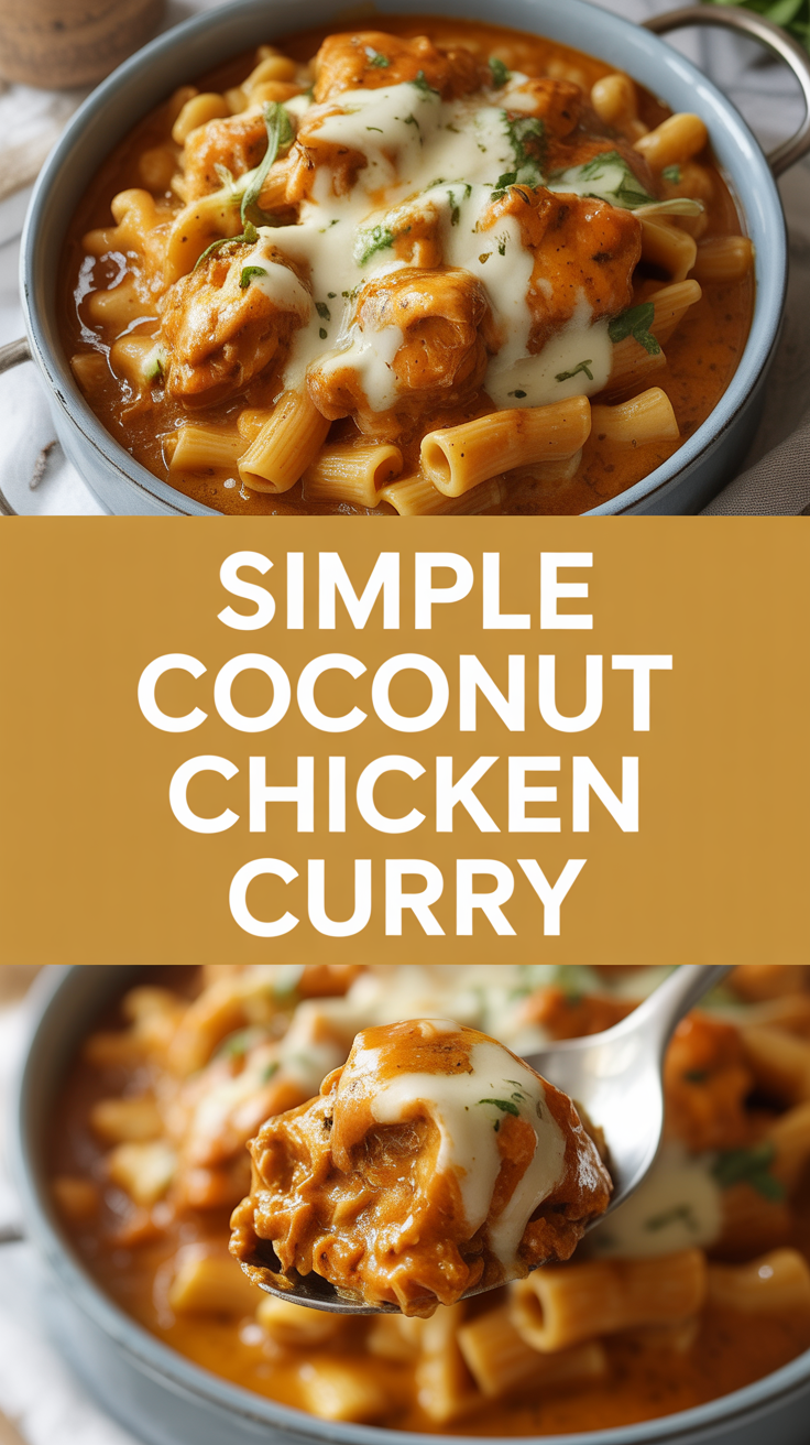 Simple Coconut Chicken Curry