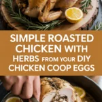 Simple roasted chicken with herbs from your diy chicken coop eggs Simple roasted chicken with herbs from your diy chicken coop eggs