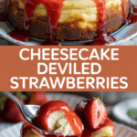 Cheesecake Deviled Strawberries