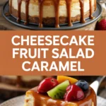 Cheesecake Fruit Salad Caramel Cheesecake Fruit Salad Caramel