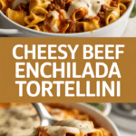 Cheesy Beef Enchilada Tortellini