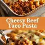 Cheesy Beef Taco Pasta Cheesy Beef Taco Pasta