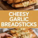 Cheesy Garlic Breadsticks