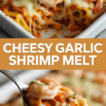 Cheesy Garlic Shrimp Melt