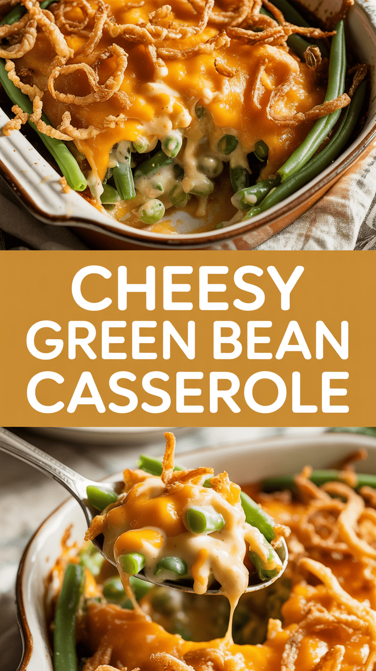Cheesy Green Bean Casserole