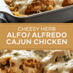 Cheesy Herb Alfredo Cajun Chicken