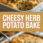 Cheesy Herb Potato Bake