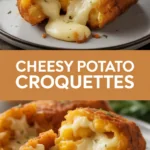 Cheesy Potato Croquettes