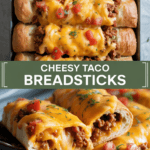 Cheesy Taco Breadsticks