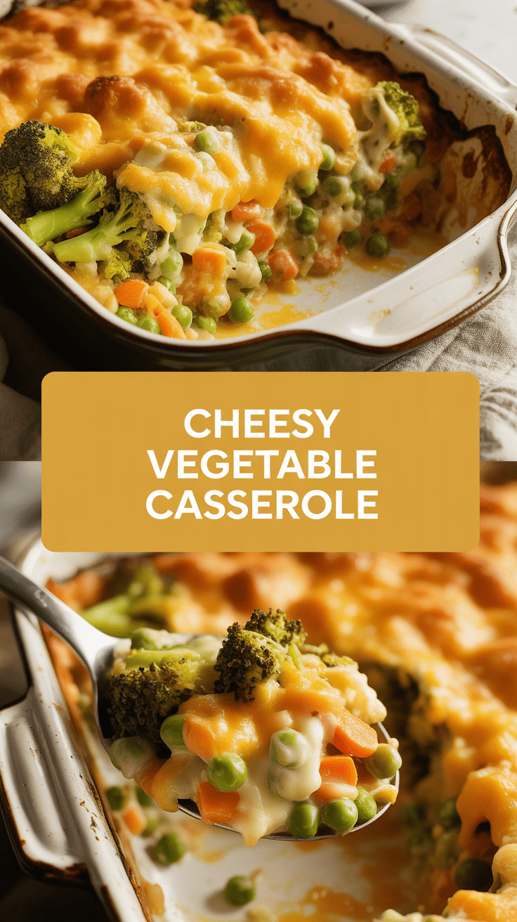 Cheesy Vegetable Casserole