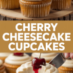 Cherry Cheesecake Cupcakes