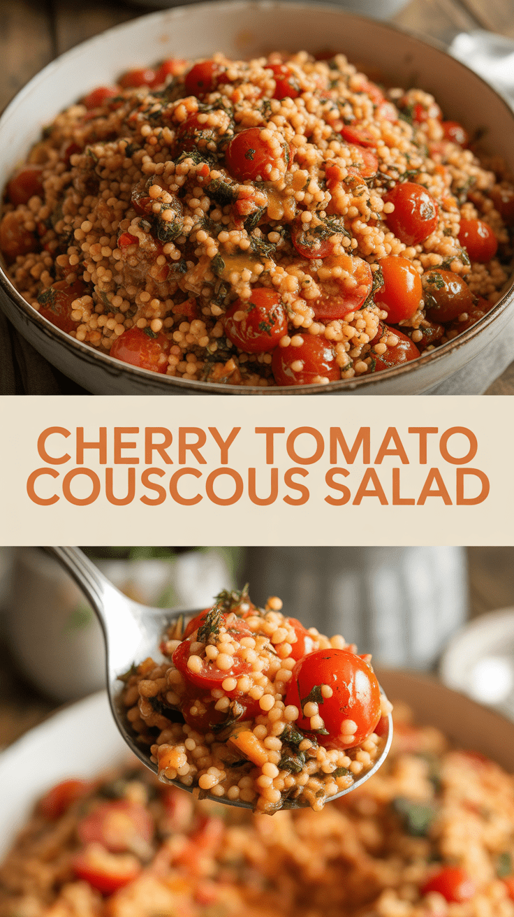 Cherry Tomato Couscous Salad