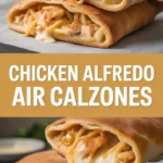 Chicken Alfredo Air Calzones