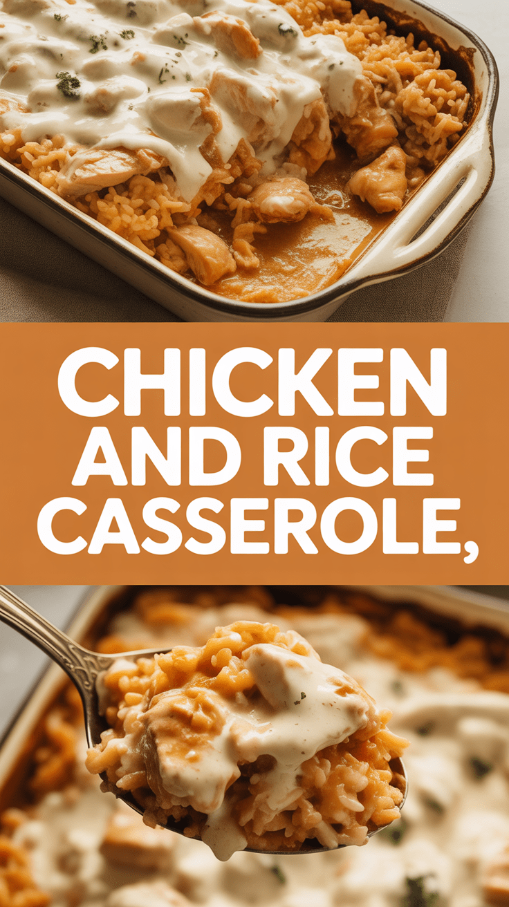 Chicken And Rice Casserole