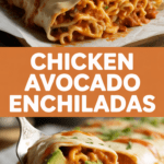 Chicken Avocado Enchiladas
