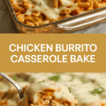 Chicken Burrito Casserole Bake